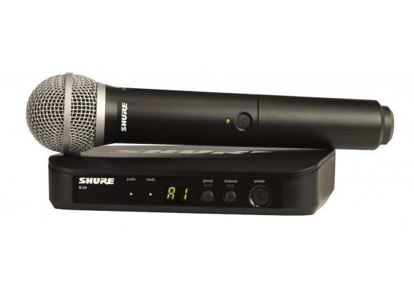 Bộ Microphone không dây Shure BLX24A/PG58